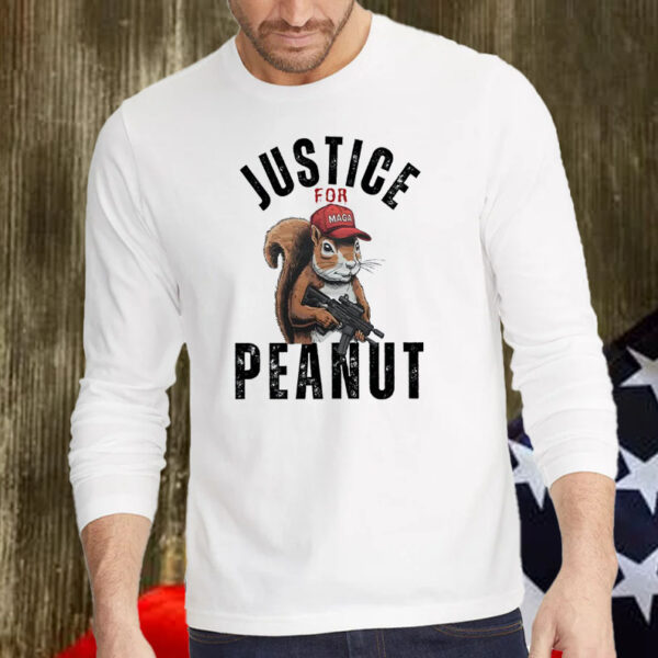 Justice for Peanut ,Peanut the Squirrel Maga Shirt, Hoodie, Sweatshirt, Long Sleeve and Tank Top