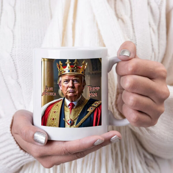 King Donald Trump 2024 Mug