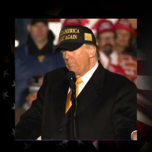 MAGA Navy & Gold Hat2