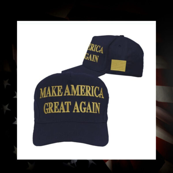 MAGA Navy & Gold Hat7