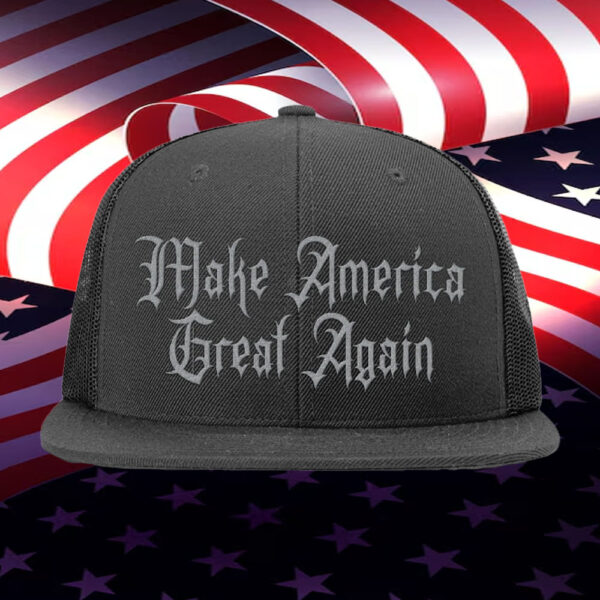 Make America Great Again Dark Gothic MAGA Edition Hat