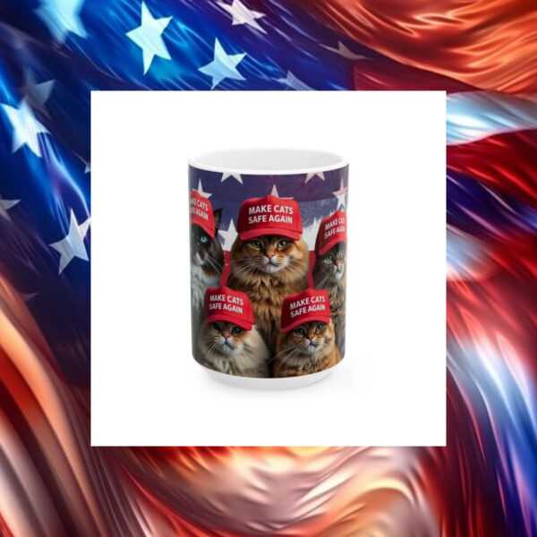 Make Cats Safe Again for Trump Mug5