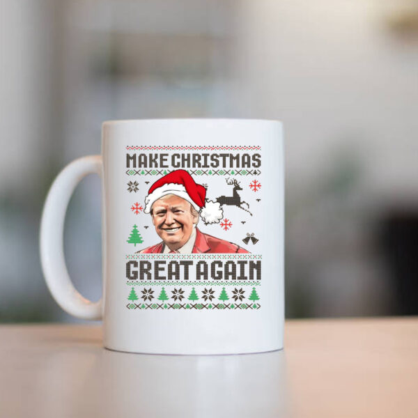 Make Christmas Great Again , Santa’s Favorite Trump Christmas Mug1