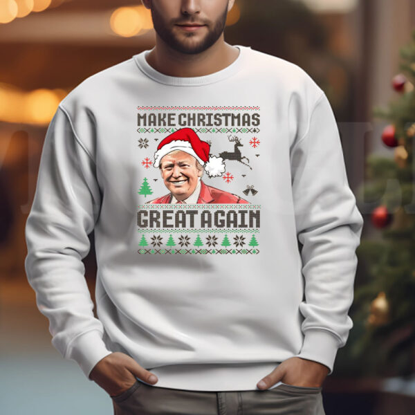 Make Christmas Great Again , Santa’s Favorite Trump Christmas Sweatshirt , T-shirt , Hoodie , Long Sleeve T-Shirt3