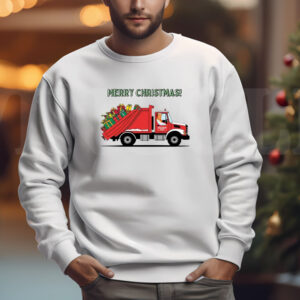 Merry Christmas Trump Trash Santa's Sleigh Funny Sweatshirt , T-shirt , Hoodie , Long Sleeve T-shirt3