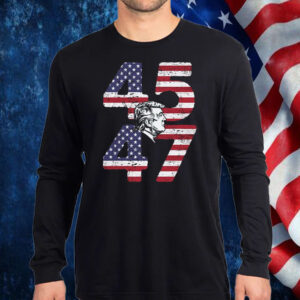 Patriotic Silhouette 45 47 Trump Shirt, Hoodie, Sweatshirt, Long Sleeve and Tank Top1