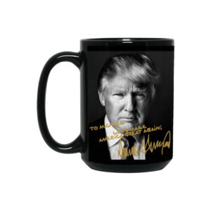 Personalized President Donald Trump Autographed Mug1