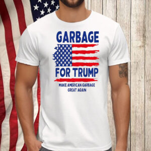 Premium Garbage For Trump 2024 Us Flag Funny Election Trump Shirt, Hoodie, Sweatshirt, Long Sleeve and Tank Top2