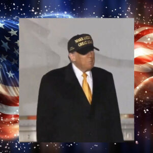 President Trump debuts the BLACK & GOLD MAGA HAT1