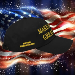 President Trump debuts the BLACK & GOLD MAGA HAT4