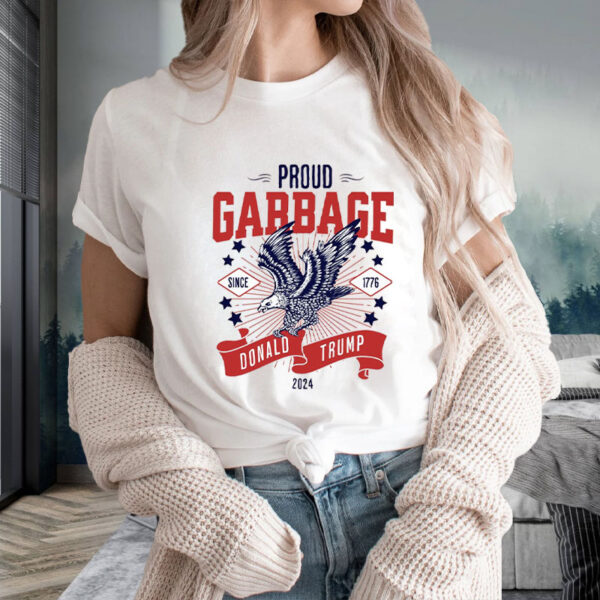 Proud Garbage Trump Supporter T-Shirt2