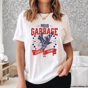 Proud Garbage Trump Supporter T-Shirt5