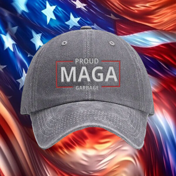 Proud MAGA Garbage Trump Hat2