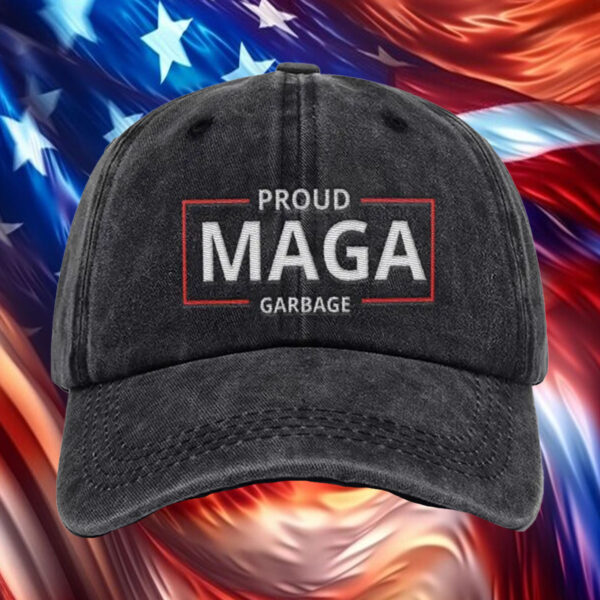 Proud MAGA Garbage Trump Hat4