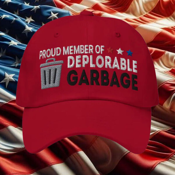 Proud Member Of Deplorable Garbage Hat ,Trump Garbage Hat