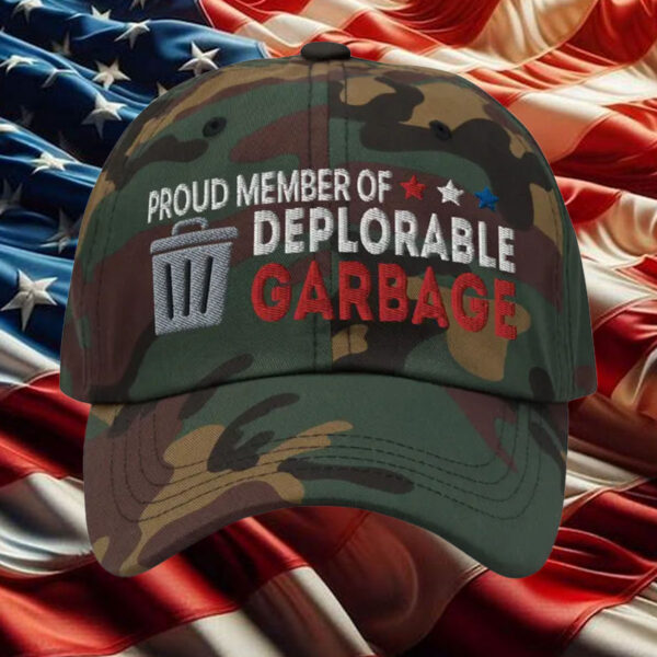 Proud Member Of Deplorable Garbage Hat ,Trump Garbage Hat1