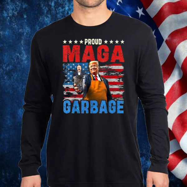 Proud maga garbage Trump vance 2024 supporter Shirt, Hoodie, Sweatshirt, Long Sleeve and Tank Top1