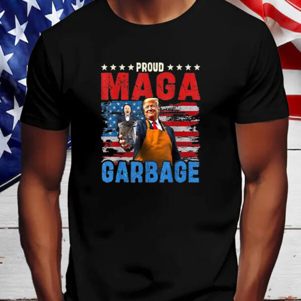 Proud maga garbage Trump vance 2024 supporter Shirt, Hoodie, Sweatshirt, Long Sleeve and Tank Top2