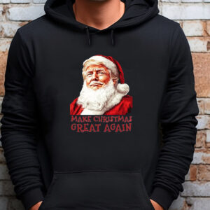 Santa Make America Great Again Sweatshirt , T-shirt , Hoodie , Long Sleeve T-Shirt , Trump Christmas ,Trump Santa