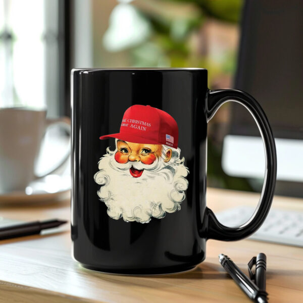 Santa Trump Make Christmas Great Again Mug