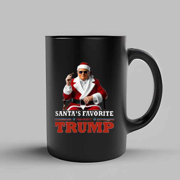 Santa's Favorite President Donald Trump 2024 Mug3