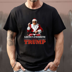 Santa's Favorite President Donald Trump 2024 Sweatshirt , T-shirt , Hoodie , Long Sleeve T-Shirt1