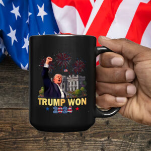 TRUMP We Won ,Trump 47th President Mug