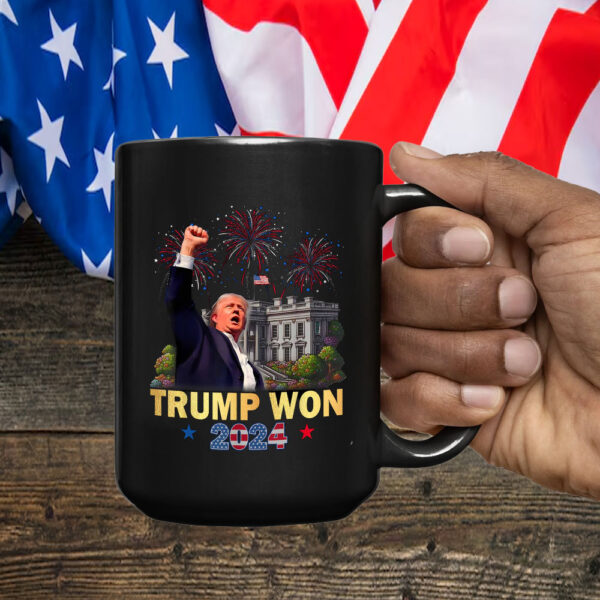 TRUMP We Won ,Trump 47th President Mug