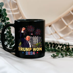 TRUMP We Won ,Trump 47th President Mug2