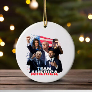 Team America, Trump Vance Musk Kennedy Gabbard Ornament1