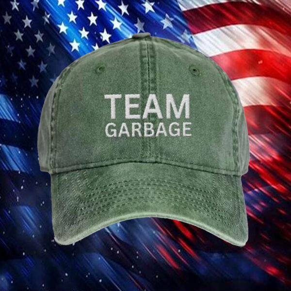 Team Garbage Trump Hat ,Trump Garbage Truck Hat2