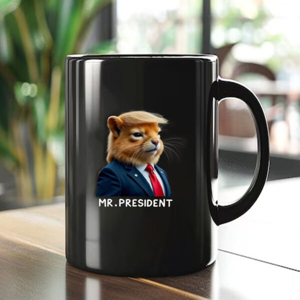 The Squirrel Peanut Shirt, Donald Trump Mug1