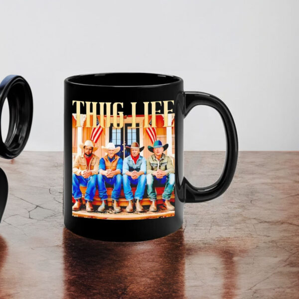 Thug Life Trump Vance Kennedy Elon 2024 Mug