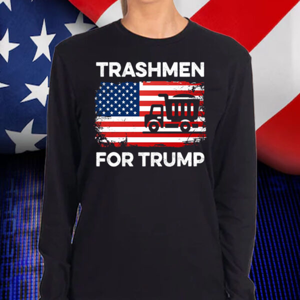 Trashmen for Trump 2024 Funny Election Garbage Garbageman Shirt, Hoodie, Sweatshirt, Long Sleeve and Tank Top