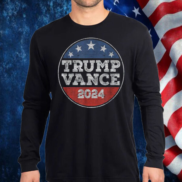 Trump 2024 Button Election for Republicans Trump Vance 2024 Shirt, Hoodie, Sweatshirt, Long Sleeve and Tank Top