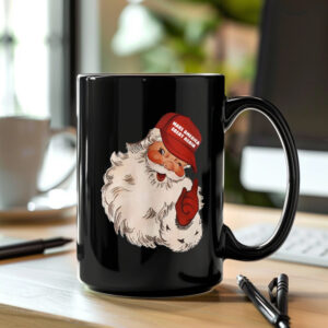 Trump 2024 Christmas Santa Mug , Funny Trump , Funny Santa