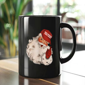 Trump 2024 Christmas Santa Mug , Funny Trump , Funny Santa1