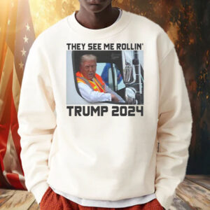 Trump 2024 Garbage Truck They See Me Rollin’ Shirt, Hoodie, Sweatshirt, Long Sleeve and Tank Top4