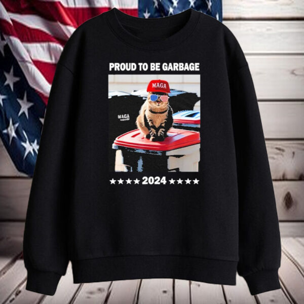 Trump 2024 Proud To Be Garbage Crew Trump’S Supporters Funny Shirt, Hoodie, Sweatshirt, Long Sleeve and Tank Top1