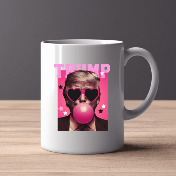 Trump Bubble Gum Mug , Pink Sunglasses, President Donald Trump2