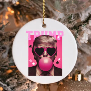 Trump Bubble Gum Ornament , Pink Sunglasses, President Donald Trump33