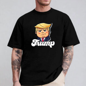 Trump Cartoon Caricature T-Shirt 2024