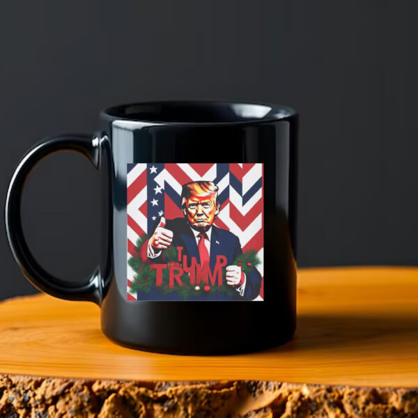 Trump Christmas Lovers Mug , Festive and Patriotic for Trump Supporters 2