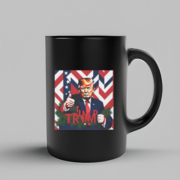 Trump Christmas Lovers Mug , Festive and Patriotic for Trump Supporters 3