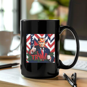 Trump Christmas Lovers Mug , Festive and Patriotic for Trump SupportersTrump Christmas Lovers Mug , Festive and Patriotic for Trump Supporters