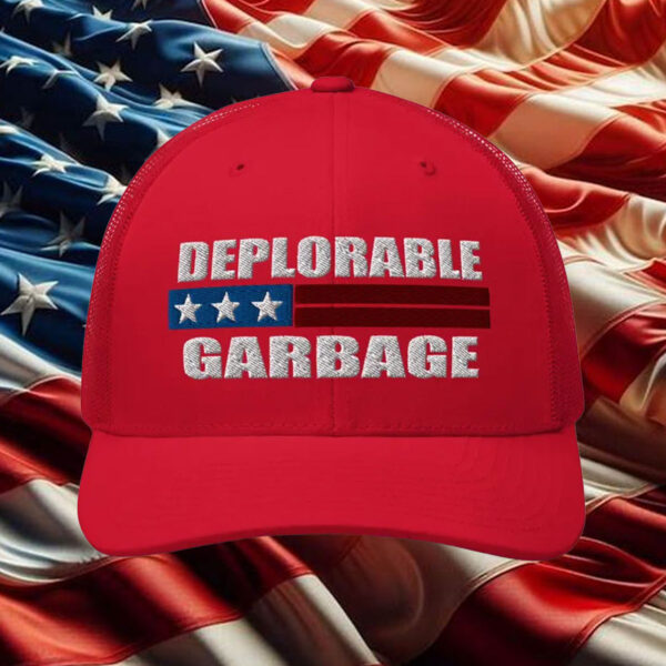 Trump Garbage Hat, Deplorable Garbage Hat, Trump Vance Fight for America