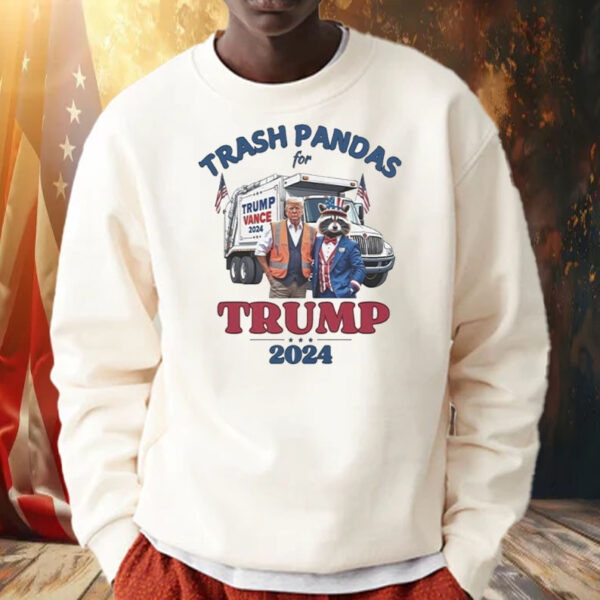 Trump Garbage Trash Pandas for Trump 2024 President For The People Funny WI Rally Garbage Truck Shirt, Hoodie, Sweatshirt, Long Sleeve and Tank Top2