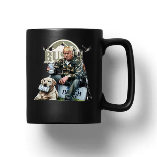 Trump Hunting Mug 2024 , Patriotic Camo Gun1