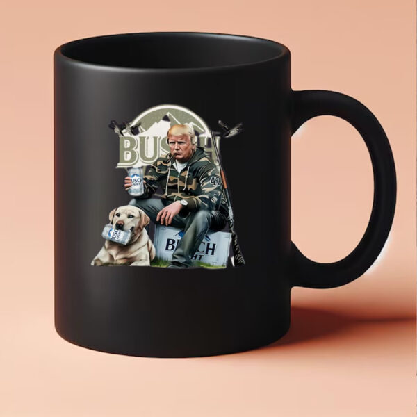 Trump Hunting Mug 2024 , Patriotic Camo Gun3