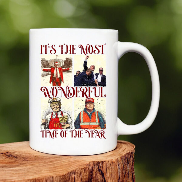 Trump It's The Most Wonderful Time Mug 20241